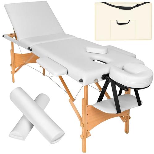3 zones massagetafel-set Daniel met 3cm matras, rolkussens e, Sport en Fitness, Massageproducten, Verzenden