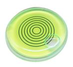 Ronde waterpas 66x11 mm groen, met lijnen, Ophalen of Verzenden, Nieuw