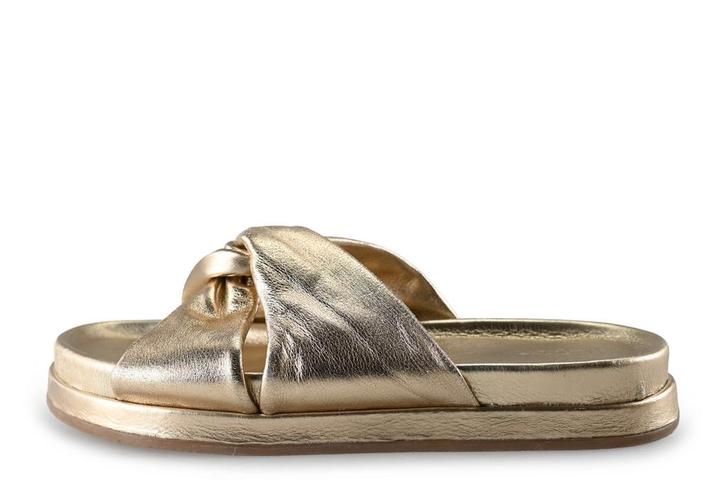 Blasz slippers in maat 39 Goud | 25% korting, Kleding | Dames, Schoenen, Overige kleuren, Gedragen, Slippers, Verzenden