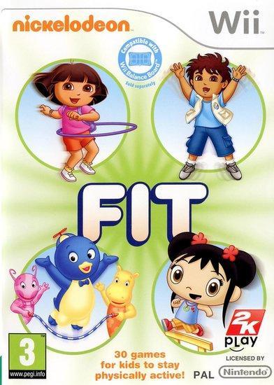 Nickelodeon Fit [Wii], Spelcomputers en Games, Games | Nintendo Wii, Zo goed als nieuw, Ophalen of Verzenden