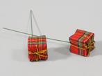 Giftboxes 25*25mm Schotse ruit +/- 60 PER PAK cadeautjes, Huis en Inrichting, Ophalen of Verzenden, Nieuw