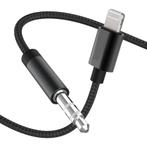 Lightning naar Jack Kabel - 3.5 Audio Hi-Fi - Nylon, Ophalen of Verzenden, Nieuw