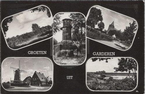 GARDEREN - Meerluik Groeten uit Garderen, Verzamelen, Ansichtkaarten | Nederland, Verzenden
