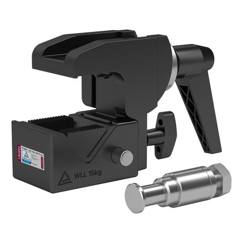 FORTEX Super Clamp 035 WLL 15kg 30-51mm zwart inclusief, Muziek en Instrumenten, Licht en Laser, Verzenden