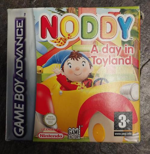 Noddy a day in toyland (Gameboy Advance tweedehands game), Spelcomputers en Games, Games | Nintendo Game Boy, Zo goed als nieuw