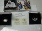 15 Euro Vatikan 5 + 10 Euro 2003 zilver Pp Rosenkranzjahr..., Verzenden