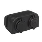 ProPlus Opbouw DIN stekkerdoos met dubbele USB poort - 2..., Ophalen of Verzenden, Nieuw