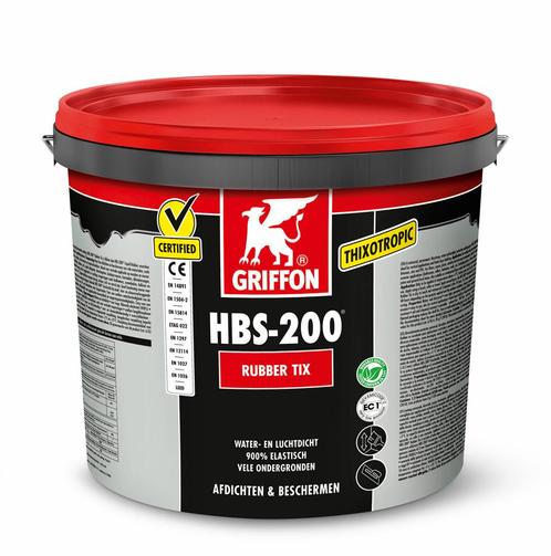 Griffon hbs 200 rubber tix 16 l, Doe-het-zelf en Verbouw, Isolatie en Afdichting, Nieuw, Verzenden