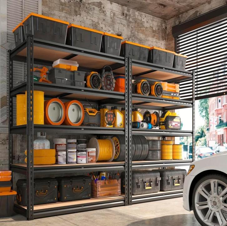 Nieuwe Werk Garage Stellingkast – 5-Laags 900kg draagverm.., Huis en Inrichting, Kasten | Stellingkasten, Nieuw, Verzenden