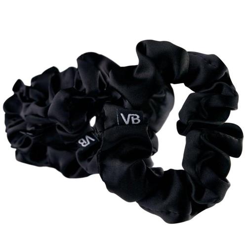 Veganboost Satin Scrunchies Black Big Size - 6pcs, Sieraden, Tassen en Uiterlijk, Uiterlijk | Haarverzorging, Overige typen, Nieuw