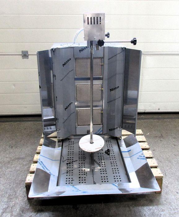 Doner Grill met 3 branders, gas, motor boven, NIEUW, Zakelijke goederen, Horeca | Keukenapparatuur, Gebruikt