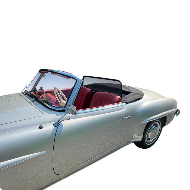 Mercedes-Benz SL-Klasse (1955-1963) Cabrio windscherm Zwart, Auto diversen, Overige Auto diversen, Ophalen of Verzenden