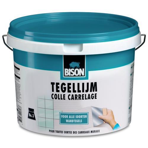 OUTLET Bison Tegellijm emmer 4kg, Doe-het-zelf en Verbouw, Overige Doe-het-zelf en Verbouw, Ophalen of Verzenden