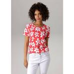 Aniston CASUAL T-shirt all-over bedrukt met kleurrijke, Kleding | Dames, T-shirts, Verzenden, Nieuw