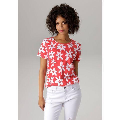 Aniston CASUAL T-shirt all-over bedrukt met kleurrijke, Kleding | Dames, T-shirts, Nieuw, Verzenden