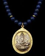 Lapis lazuli - Boeddhistische ketting - Reliekhouder - God