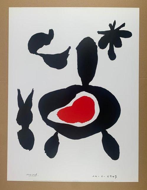 Joan Miro (1893-1983) - Study For The Cover - Artptrint - 80, Antiek en Kunst, Kunst | Tekeningen en Foto's