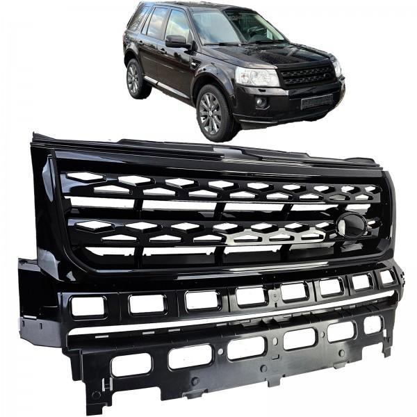 Grill Land Rover Freelander 2 07-14 Glans Zwart, Auto-onderdelen, Overige Auto-onderdelen, Ophalen of Verzenden