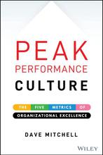 9781119581499 Peak Performance Culture Dave Mitchell, Verzenden, Nieuw, Dave Mitchell