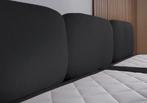 ACTIE! Bedframe Valencia 140 200 Zwart, Verzenden, Zwart, Nieuw, 140 cm