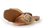 Bibi Lou Slippers in maat 37 Bruin | 10% extra korting, Kleding | Dames, Schoenen, Slippers, Bruin, Verzenden, Bibi Lou