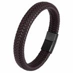 Fako Bijoux® - Armband Leer - Gevlochten - Vlecht - Layer, Verzenden, Nieuw