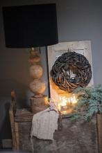 Velvet cilinder lampenkap Black 25 cm, Huis en Inrichting, Lampen | Lampenkappen, Ophalen of Verzenden, Nieuw