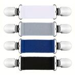 Fako Bijoux - 4x Vestclip - Kleding Clip - Vestsluiting -, Verzenden, Nieuw