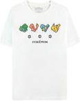 Pokemon Pixel Starters T-Shirt (Kleding)