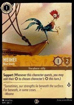 [9/P1] - HEIHEI - Boat Snack - PROMO - ENG FOIL [M/NM], Verzamelen, Disney, Ophalen of Verzenden