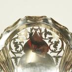 Grote 1e Gehalte zilveren Jugendstil (1909) broodmand op, Antiek en Kunst, Antiek | Goud en Zilver