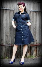 Rumble 59, Denim Dress., Kleding | Dames, Jurken, Verzenden, Nieuw