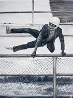 Anne Dias - (100% handpainted !) One Jumping Memory, Antiek en Kunst, Kunst | Schilderijen | Modern