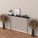 [en.casa] Console tafel Kokemäki met pinpoten 82x120x18 cm z, Huis en Inrichting, Verzenden, Nieuw