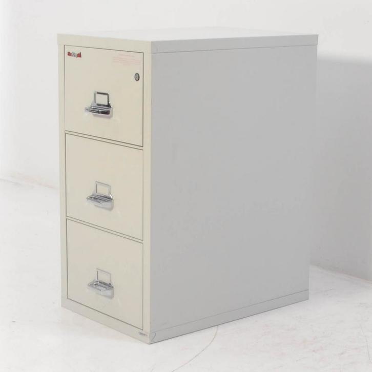 Fireking dossierkast, lichtgrijs, 102 x 53 cm, 3 laden, Huis en Inrichting, Kasten | Roldeurkasten en Archiefkasten, Ophalen of Verzenden