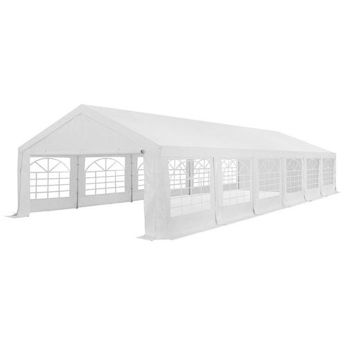 Partytent / Paviljoen Gala - 6 x 12 meter - Wit - Incl. Zijw, Tuin en Terras, Partytenten, Nieuw, Verzenden