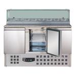 Combisteel Pizzawerkbank 444L Met 3 Deuren (1/1 GN) | Boven, Ophalen of Verzenden, Nieuw