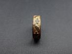Middeleeuws Brons Ring - Verguld Fleur-de-Lis en Foliaat, Sieraden, Tassen en Uiterlijk, Antieke sieraden