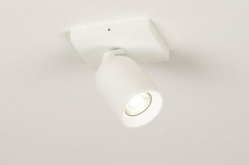 Rietveld Spots - Wit, Goud - Metaal, Aluminium, Huis en Inrichting, Lampen | Hanglampen, Verzenden