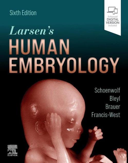 9780323696043 Larsens Human Embryology Gary Schoenwolf, Boeken, Studieboeken en Cursussen, Nieuw, Verzenden