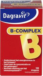 DAGRAVIT B-COMPLEX DRAGEES VOEDINGSSUPPLEMENT POT 100 STUKS, Verzenden, Nieuw