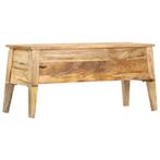 vidaXL Opbergbox 99x35x48 cm massief mangohout, Huis en Inrichting, Woonaccessoires | Kisten, Verzenden, Nieuw