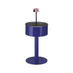 Zandasbak op voet - blauw, Verzenden, Nieuw