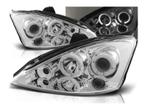 Angel Eyes koplampen Chrome geschikt voor Ford Focus, Auto-onderdelen, Verlichting, Nieuw, Ford, Verzenden