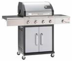 Gasbarbecue Triton PTS 4.1 Zilver/Grijs, Tuin en Terras, Houtskoolbarbecues, Verzenden, Nieuw