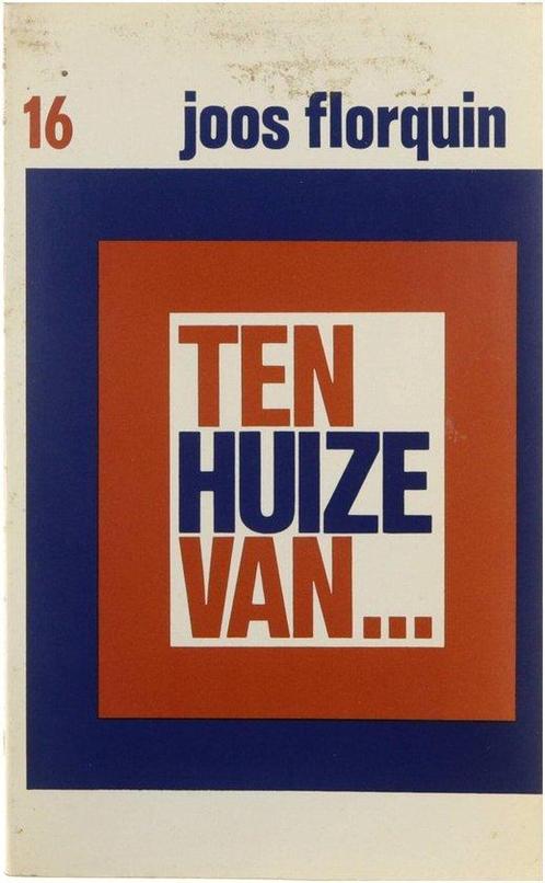 Ten huize van / 16 9789061523574 Florquin, Boeken, Overige Boeken, Gelezen, Verzenden
