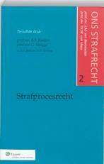 Strafprocesrecht 2 ons strafrecht 9789038708355, Verzenden, Zo goed als nieuw