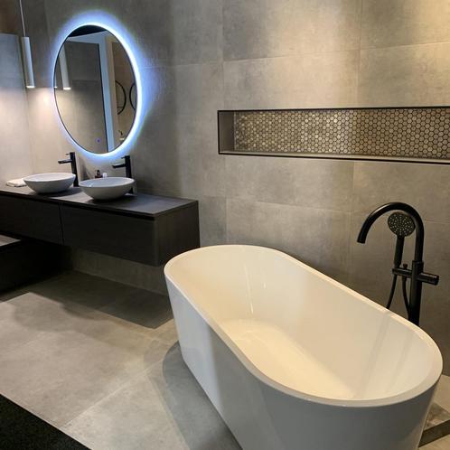 Vloertegel Flaminia Space Ash 60x60 cm Prijs p/m2, Doe-het-zelf en Verbouw, Sanitair, Ophalen of Verzenden