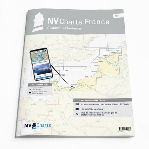 NV Atlas FR1 Frankrijk Noord Franse kust, Watersport en Boten, Navigatiemiddelen en Scheepselektronica, Ophalen of Verzenden