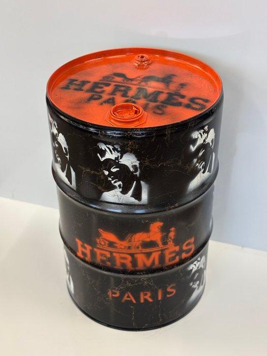 Rob VanMore - Barrel Pink x Hermes, Antiek en Kunst, Kunst | Designobjecten